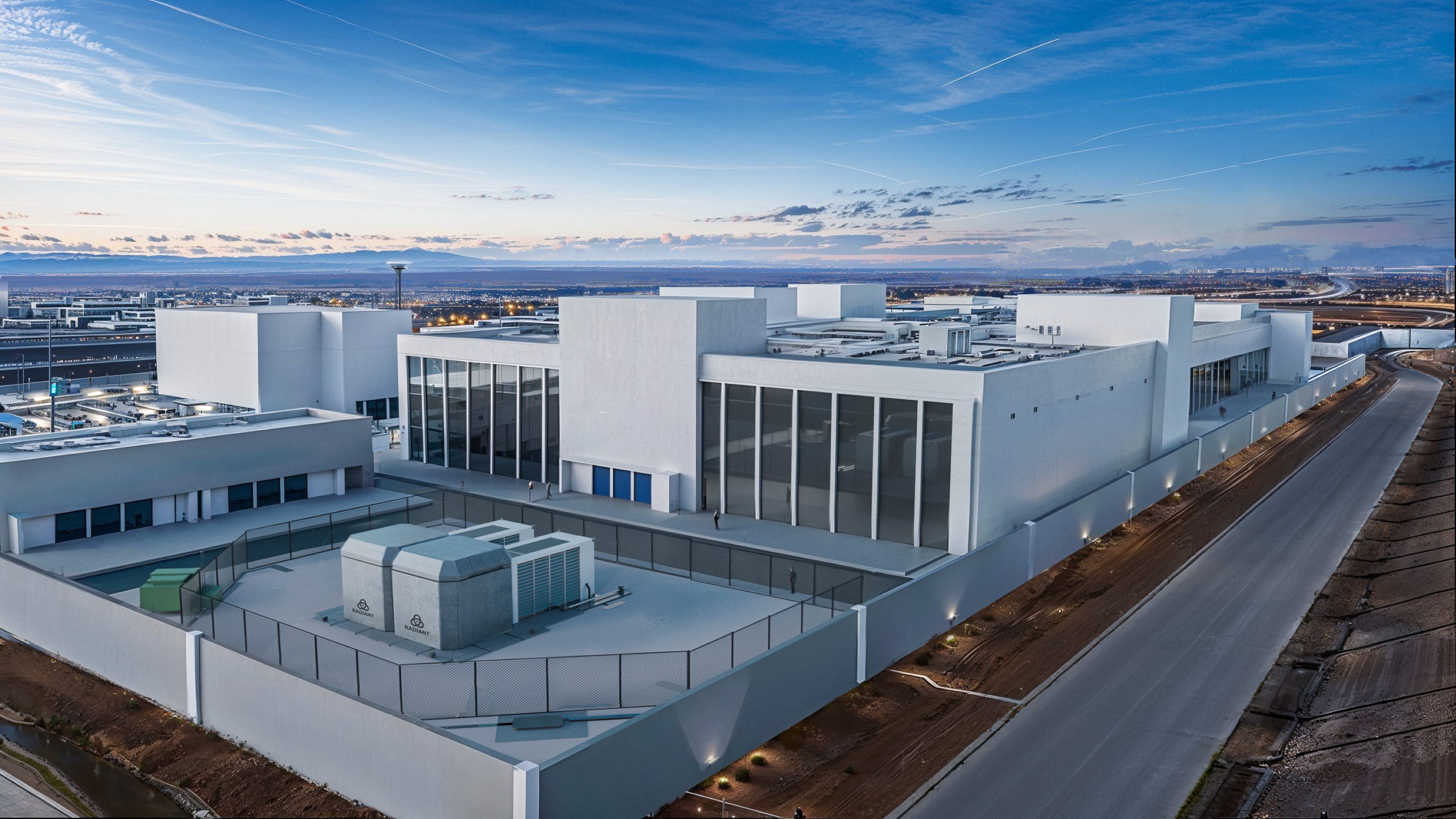 Kaleidos powering a data center.